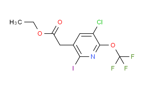 AM20453 | 1803991-78-7 | Ethyl 3-chloro-6-iodo-2-(trifluoromethoxy)pyridine-5-acetate