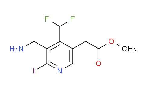 AM204531 | 1805431-11-1 | Methyl 3-(aminomethyl)-4-(difluoromethyl)-2-iodopyridine-5-acetate