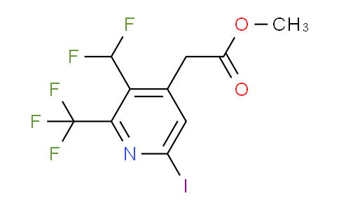 AM204535 | 1805146-71-7 | Methyl 3-(difluoromethyl)-6-iodo-2-(trifluoromethyl)pyridine-4-acetate