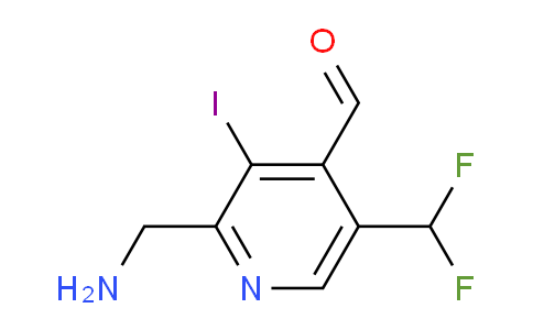 AM204539 | 1806988-47-5 | 2-(Aminomethyl)-5-(difluoromethyl)-3-iodopyridine-4-carboxaldehyde