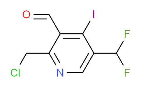 AM204540 | 1807153-48-5 | 2-(Chloromethyl)-5-(difluoromethyl)-4-iodopyridine-3-carboxaldehyde