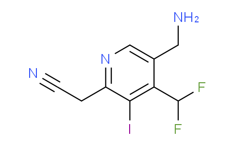AM204542 | 1806022-30-9 | 5-(Aminomethyl)-4-(difluoromethyl)-3-iodopyridine-2-acetonitrile