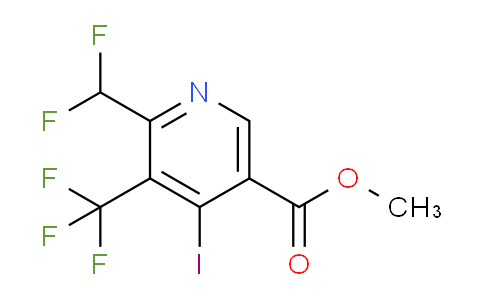 AM204548 | 1805430-37-8 | Methyl 2-(difluoromethyl)-4-iodo-3-(trifluoromethyl)pyridine-5-carboxylate