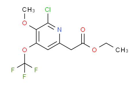 AM20456 | 1803937-59-8 | Ethyl 2-chloro-3-methoxy-4-(trifluoromethoxy)pyridine-6-acetate