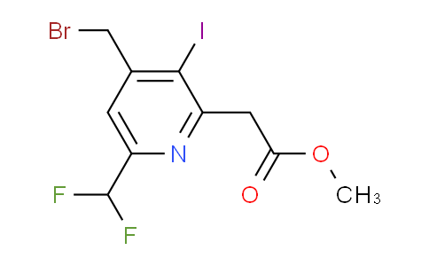 AM204560 | 1805550-00-8 | Methyl 4-(bromomethyl)-6-(difluoromethyl)-3-iodopyridine-2-acetate