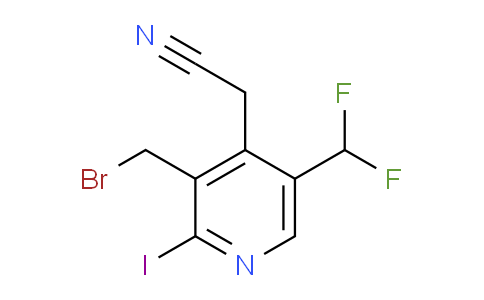 AM204572 | 1806992-74-4 | 3-(Bromomethyl)-5-(difluoromethyl)-2-iodopyridine-4-acetonitrile