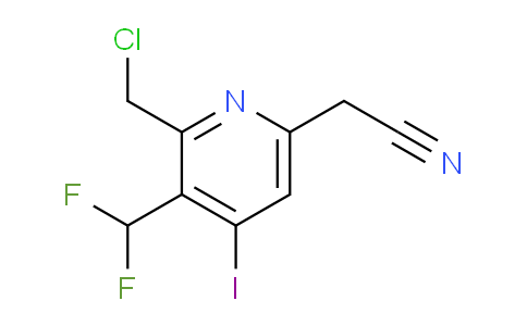 AM204577 | 1807146-03-7 | 2-(Chloromethyl)-3-(difluoromethyl)-4-iodopyridine-6-acetonitrile