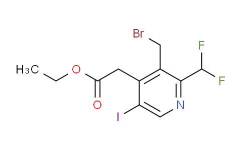 AM204587 | 1806024-03-2 | Ethyl 3-(bromomethyl)-2-(difluoromethyl)-5-iodopyridine-4-acetate
