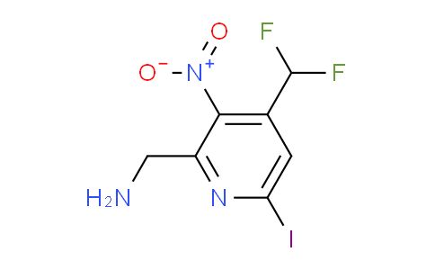 AM204589 | 1805609-43-1 | 2-(Aminomethyl)-4-(difluoromethyl)-6-iodo-3-nitropyridine