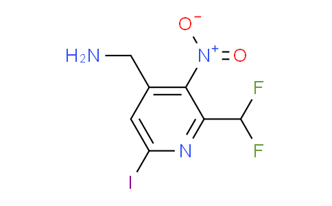 AM204591 | 1805267-30-4 | 4-(Aminomethyl)-2-(difluoromethyl)-6-iodo-3-nitropyridine