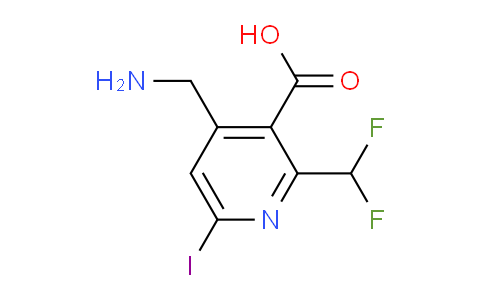AM204593 | 1805198-01-9 | 4-(Aminomethyl)-2-(difluoromethyl)-6-iodopyridine-3-carboxylic acid