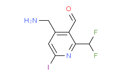 AM204596 | 1806022-61-6 | 4-(Aminomethyl)-2-(difluoromethyl)-6-iodopyridine-3-carboxaldehyde