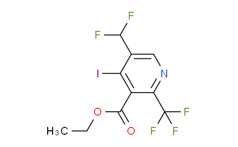 AM204599 | 1807013-01-9 | Ethyl 5-(difluoromethyl)-4-iodo-2-(trifluoromethyl)pyridine-3-carboxylate