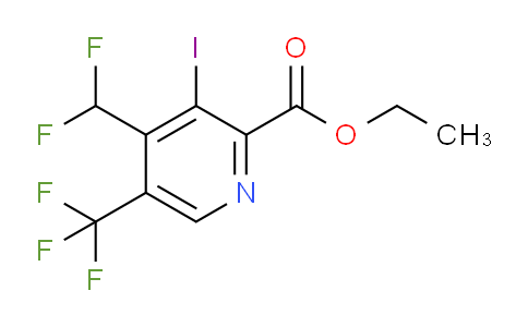 AM204601 | 1805601-87-9 | Ethyl 4-(difluoromethyl)-3-iodo-5-(trifluoromethyl)pyridine-2-carboxylate