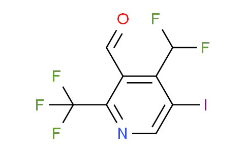 AM204616 | 1807020-43-4 | 4-(Difluoromethyl)-5-iodo-2-(trifluoromethyl)pyridine-3-carboxaldehyde