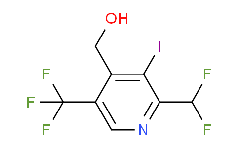 AM204619 | 1807155-41-4 | 2-(Difluoromethyl)-3-iodo-5-(trifluoromethyl)pyridine-4-methanol
