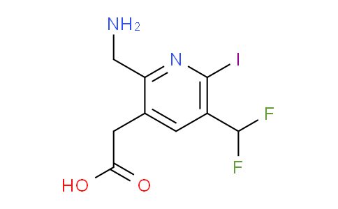 AM204624 | 1806957-05-0 | 2-(Aminomethyl)-5-(difluoromethyl)-6-iodopyridine-3-acetic acid
