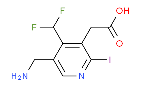 AM204626 | 1805547-36-7 | 5-(Aminomethyl)-4-(difluoromethyl)-2-iodopyridine-3-acetic acid