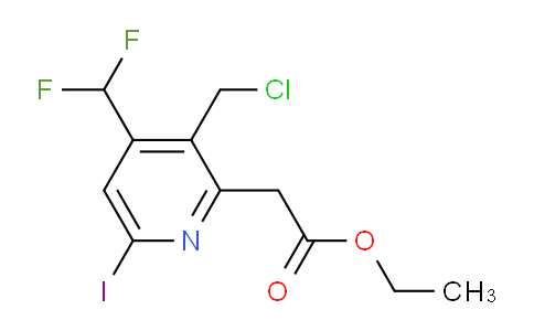AM204630 | 1806958-94-0 | Ethyl 3-(chloromethyl)-4-(difluoromethyl)-6-iodopyridine-2-acetate