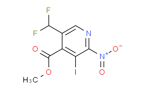 AM204632 | 1806987-21-2 | Methyl 5-(difluoromethyl)-3-iodo-2-nitropyridine-4-carboxylate