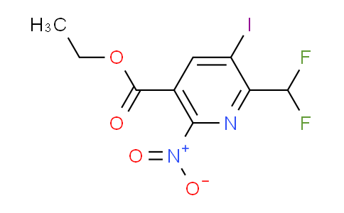 AM204635 | 1806987-49-4 | Ethyl 2-(difluoromethyl)-3-iodo-6-nitropyridine-5-carboxylate