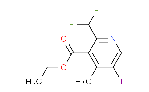 AM204636 | 1807144-29-1 | Ethyl 2-(difluoromethyl)-5-iodo-4-methylpyridine-3-carboxylate