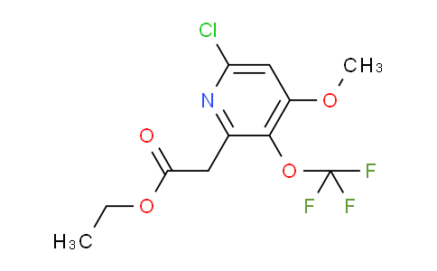 AM20464 | 1804802-23-0 | Ethyl 6-chloro-4-methoxy-3-(trifluoromethoxy)pyridine-2-acetate