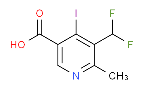 AM204642 | 1807143-84-5 | 3-(Difluoromethyl)-4-iodo-2-methylpyridine-5-carboxylic acid