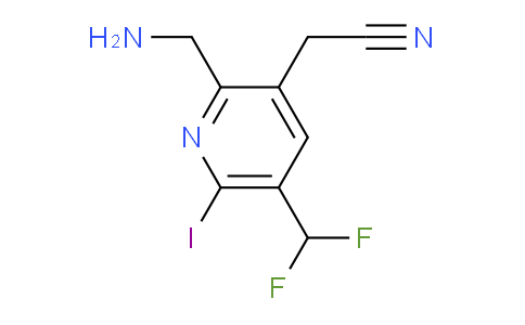 AM204653 | 1806954-80-2 | 2-(Aminomethyl)-5-(difluoromethyl)-6-iodopyridine-3-acetonitrile