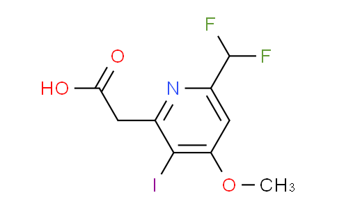AM204663 | 1805614-75-8 | 6-(Difluoromethyl)-3-iodo-4-methoxypyridine-2-acetic acid