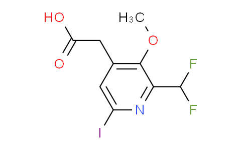 AM204664 | 1805250-84-3 | 2-(Difluoromethyl)-6-iodo-3-methoxypyridine-4-acetic acid