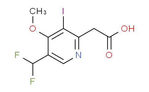 AM204666 | 1805606-66-9 | 5-(Difluoromethyl)-3-iodo-4-methoxypyridine-2-acetic acid