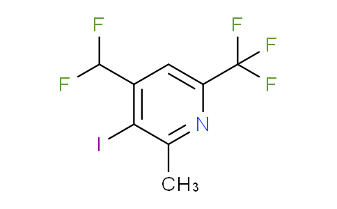 AM204676 | 1807018-64-9 | 4-(Difluoromethyl)-3-iodo-2-methyl-6-(trifluoromethyl)pyridine