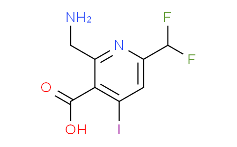 AM204681 | 1805147-41-4 | 2-(Aminomethyl)-6-(difluoromethyl)-4-iodopyridine-3-carboxylic acid