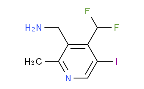 AM204687 | 1807136-35-1 | 3-(Aminomethyl)-4-(difluoromethyl)-5-iodo-2-methylpyridine