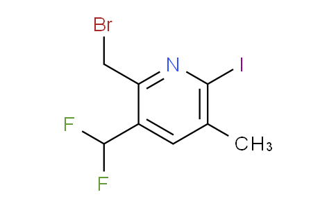 AM204689 | 1805604-75-4 | 2-(Bromomethyl)-3-(difluoromethyl)-6-iodo-5-methylpyridine