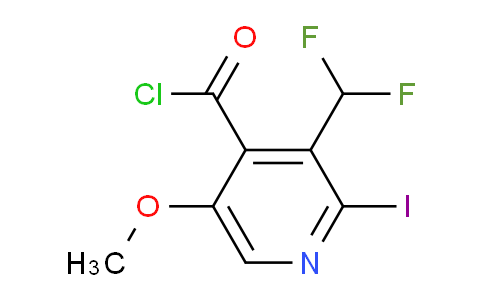 AM204695 | 1806947-50-1 | 3-(Difluoromethyl)-2-iodo-5-methoxypyridine-4-carbonyl chloride