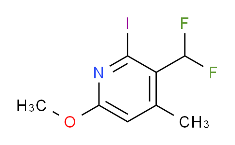 AM204696 | 1805256-88-5 | 3-(Difluoromethyl)-2-iodo-6-methoxy-4-methylpyridine