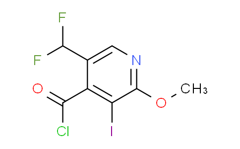 AM204697 | 1807015-18-4 | 5-(Difluoromethyl)-3-iodo-2-methoxypyridine-4-carbonyl chloride
