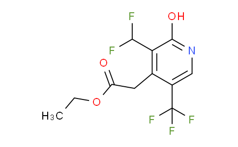 AM204703 | 1806948-45-7 | Ethyl 3-(difluoromethyl)-2-hydroxy-5-(trifluoromethyl)pyridine-4-acetate