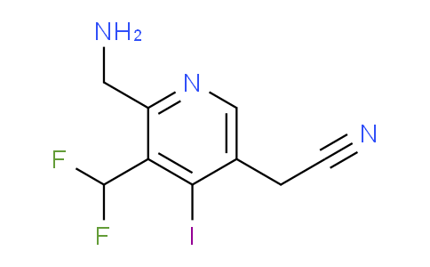 AM204704 | 1805543-81-0 | 2-(Aminomethyl)-3-(difluoromethyl)-4-iodopyridine-5-acetonitrile