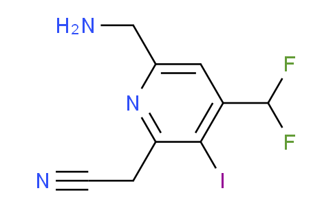 AM204705 | 1805543-92-3 | 6-(Aminomethyl)-4-(difluoromethyl)-3-iodopyridine-2-acetonitrile