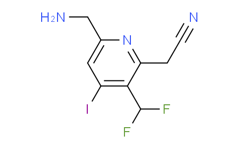 AM204706 | 1805611-95-3 | 6-(Aminomethyl)-3-(difluoromethyl)-4-iodopyridine-2-acetonitrile