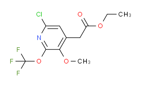 AM20471 | 1806162-10-6 | Ethyl 6-chloro-3-methoxy-2-(trifluoromethoxy)pyridine-4-acetate
