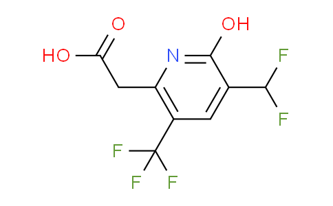 AM204710 | 1804868-68-5 | 3-(Difluoromethyl)-2-hydroxy-5-(trifluoromethyl)pyridine-6-acetic acid