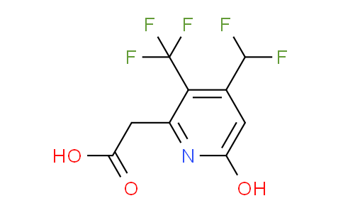 AM204712 | 1806982-00-2 | 4-(Difluoromethyl)-6-hydroxy-3-(trifluoromethyl)pyridine-2-acetic acid