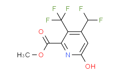 Methyl 4-(difluoromethyl)-6-hydroxy-3-(trifluoromethyl)pyridine-2-carboxylate