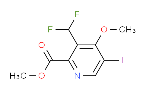 Methyl 3-(difluoromethyl)-5-iodo-4-methoxypyridine-2-carboxylate
