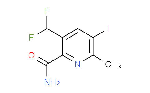 3-(Difluoromethyl)-5-iodo-6-methylpyridine-2-carboxamide
