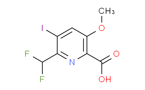 AM204723 | 1807135-87-0 | 2-(Difluoromethyl)-3-iodo-5-methoxypyridine-6-carboxylic acid